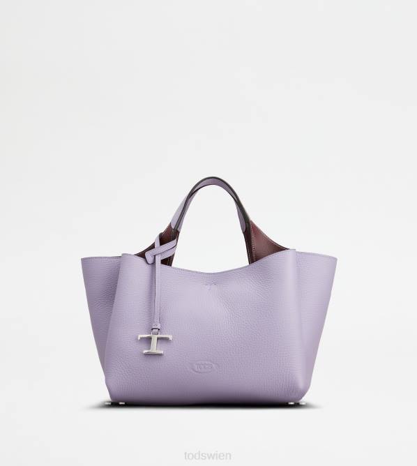 Tasche aus Leder Mini Frauen Tod's DZ4Z372 violett