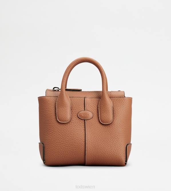 di-Tasche aus Leder Mini Frauen Tod's DZ4Z351 braun