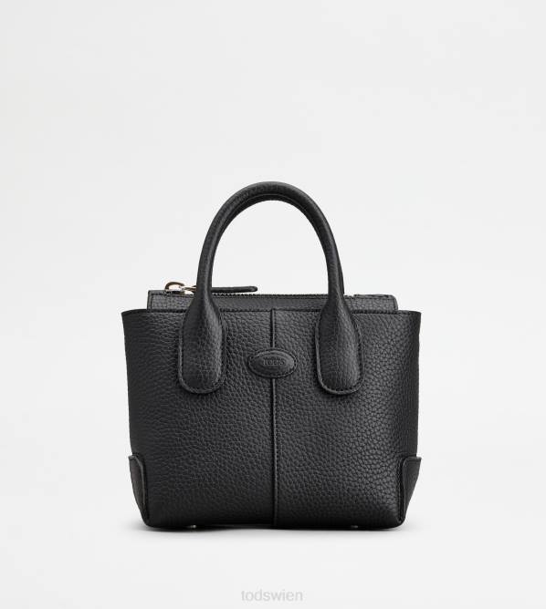 di-Tasche aus Leder Mini Frauen Tod's DZ4Z370 Schwarz