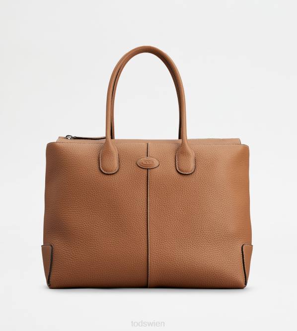 di Tasche aus Leder groß Frauen Tod's DZ4Z267 braun