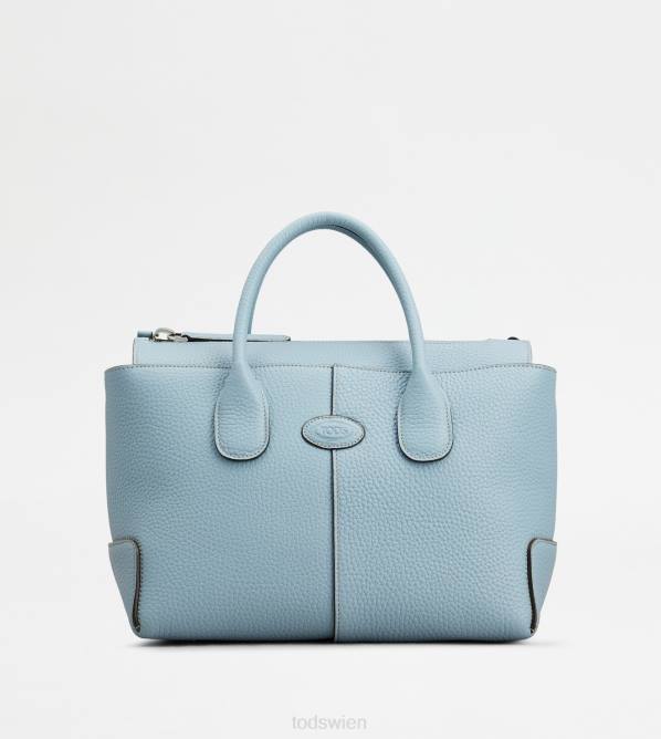 di Tasche aus Leder klein Frauen Tod's DZ4Z274 hellblau