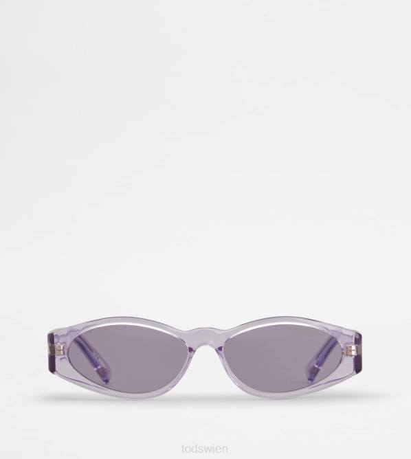 ovale Sonnenbrille Frauen Tod's DZ4Z528 violett