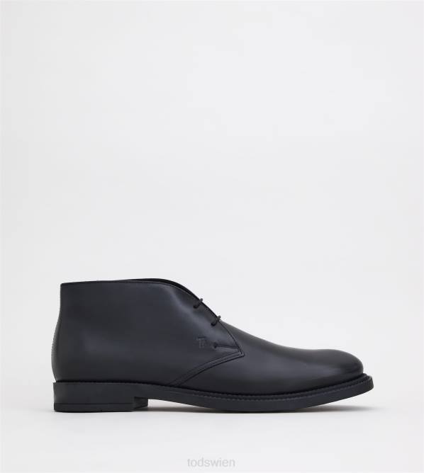 Wüstenstiefel aus Leder Männer Tod's DZ4Z790 Schwarz