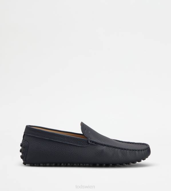 Gommino-Fahrerschuhe aus Leder Männer Tod's DZ4Z727 Blau