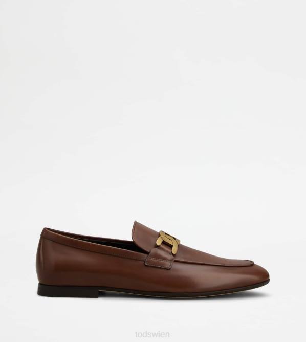 Kate-Loafer aus Leder Männer Tod's DZ4Z704 braun