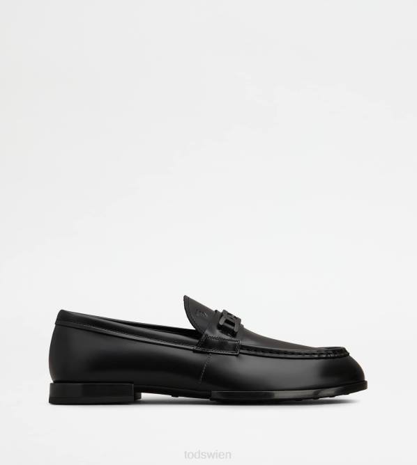 Kate-Loafer aus Leder Männer Tod's DZ4Z708 Schwarz