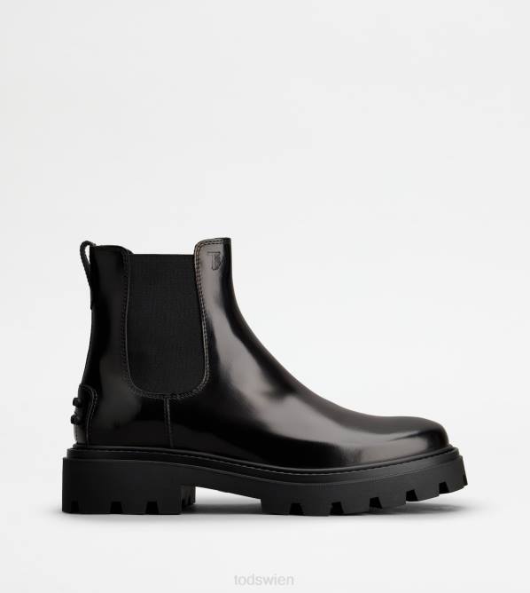 Stiefeletten aus Leder Männer Tod's DZ4Z804 Schwarz