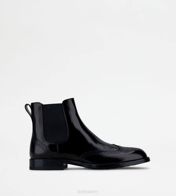 Stiefeletten aus Leder Männer Tod's DZ4Z812 Schwarz