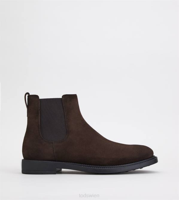 Stiefeletten aus Wildleder Männer Tod's DZ4Z808 braun