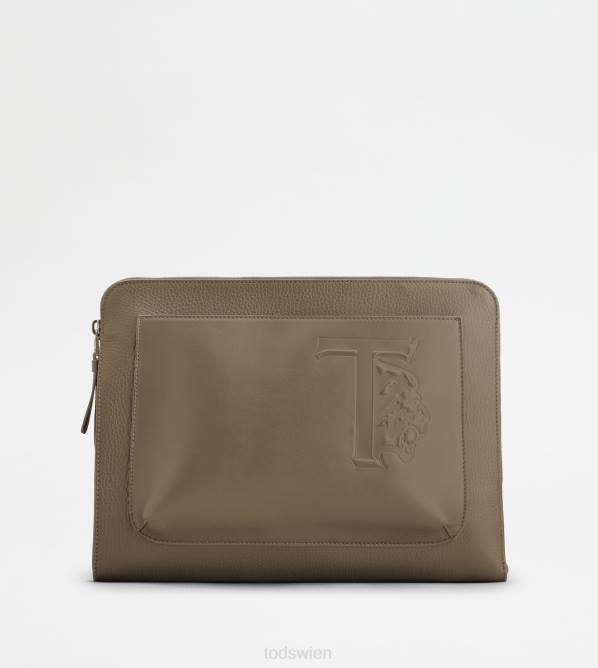 Tasche aus Leder klein Männer Tod's DZ4Z1003 braun