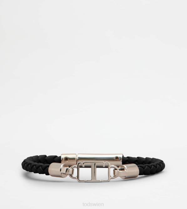 Armband aus Leder Männer Tod's DZ4Z1053 Schwarz